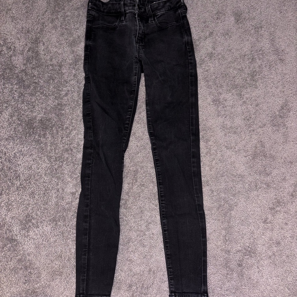 American Eagle Outfitters Black Denim Jeans